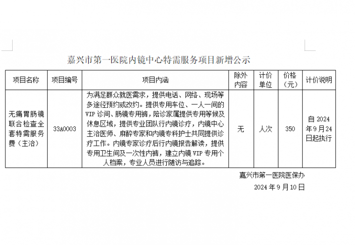 pg电子游戏app特需服务项目新增公示(内镜中心)2.png